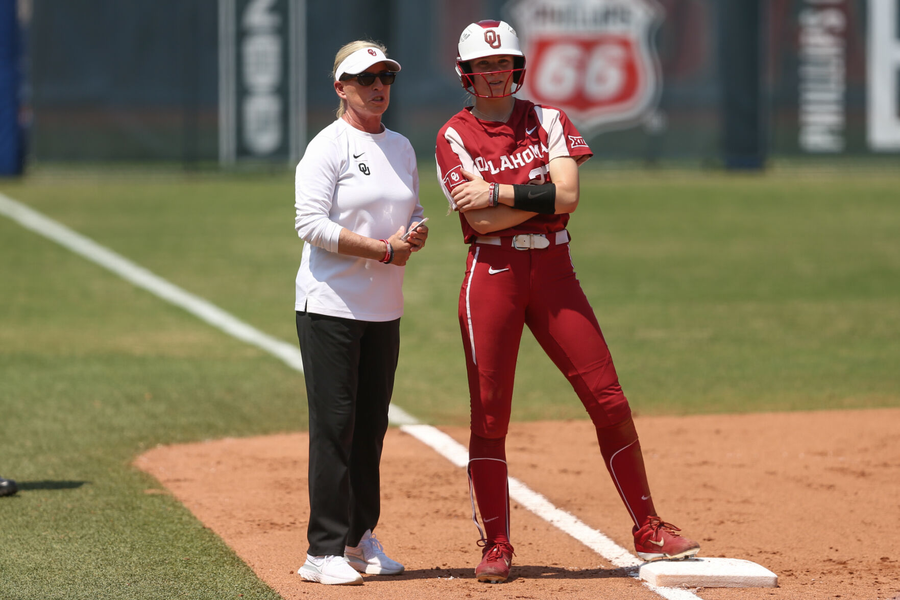 Patty Gasso and Hannah Coor